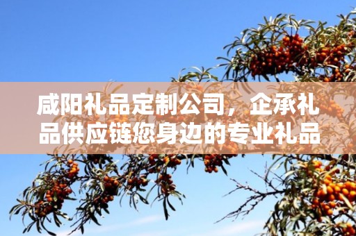 咸阳礼品定制公司，企承礼品供应链您身边的专业礼品定制公司